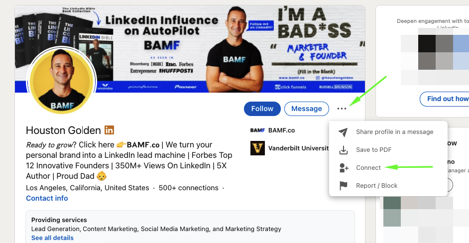 BAMF - LinkedIn Growth for Founders | Personal Brand Agency