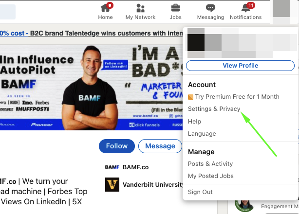 BAMF - LinkedIn Growth for Founders | Personal Brand Agency