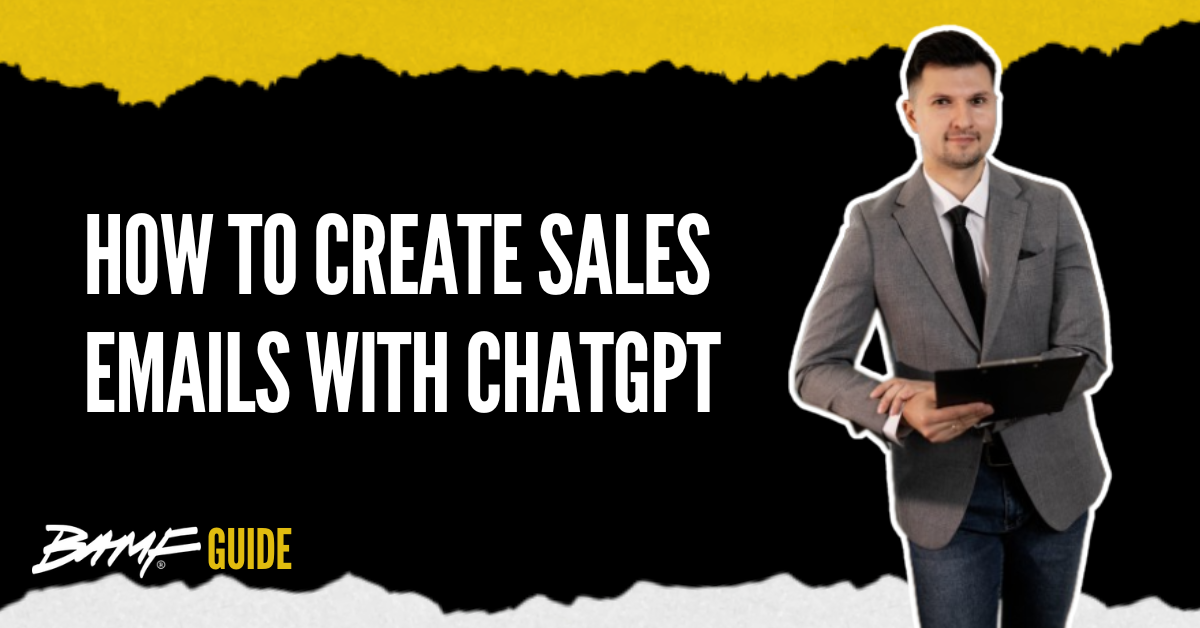 How to Create Sales Emails with ChatGPT