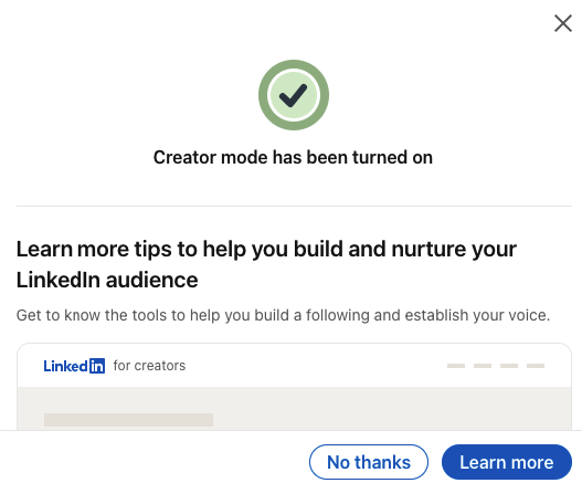 Using LinkedIn Creator Mode For Conversions: The Pro's Guide